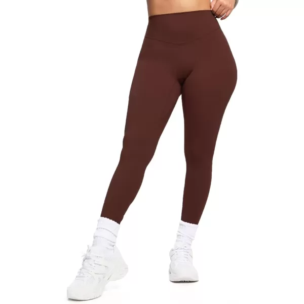 Aoxjox Womens Workout Leggings Hidden Scrunch Butt Lifting High Waist Tummy Control Gym Workout Yoga Pants 27quotRum Raisin