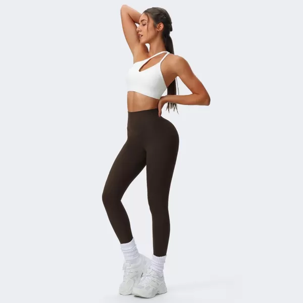 Aoxjox High Waisted Workout Breeze Leggings for Women Tummy Control Buttery Soft Yoga PantsMulch Size Down If in Between