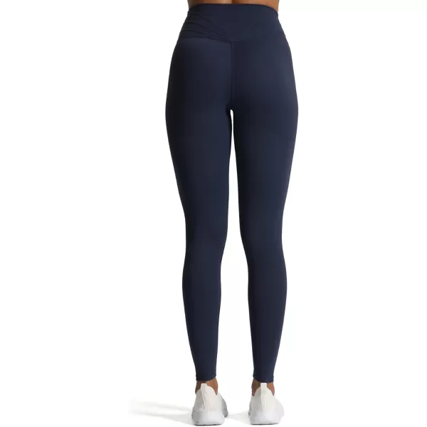 Aoxjox High Waisted Workout Leggings for Women CrossWaist Crossover Tummy Control Trinity Buttery Soft Yoga Pants 26quotNavy
