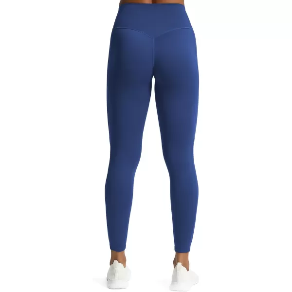 Aoxjox High Waisted Workout Leggings for Women GEO Compression Tummy Control Gym Buttery Soft Yoga Pants 27quotBellwether Blue
