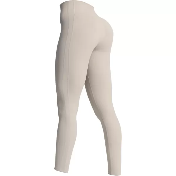 Aoxjox High Waisted Workout Leggings for Women GEO Compression Tummy Control Gym Buttery Soft Yoga Pants 27quotMink