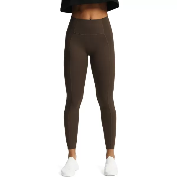 Aoxjox High Waisted Workout Leggings for Women GEO Compression Tummy Control Gym Buttery Soft Yoga Pants 27quotMulch