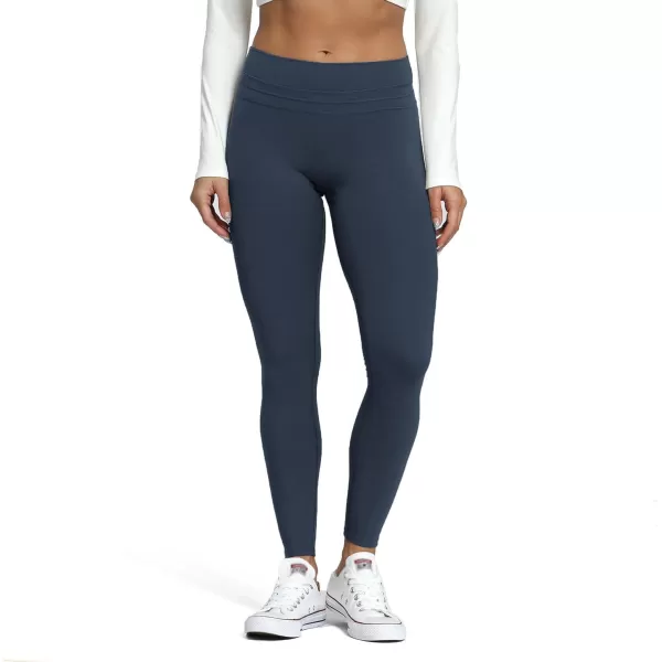 Aoxjox High Waisted Workout Leggings for Women Scrunch Tummy Control Luna Buttery Soft Yoga Pants 26quotBlueberry