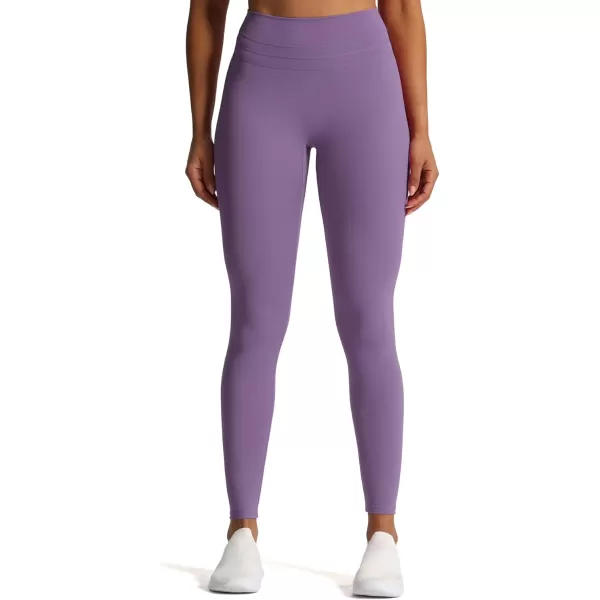 Aoxjox High Waisted Workout Leggings for Women Scrunch Tummy Control Luna Buttery Soft Yoga Pants 26quotChive Blossom