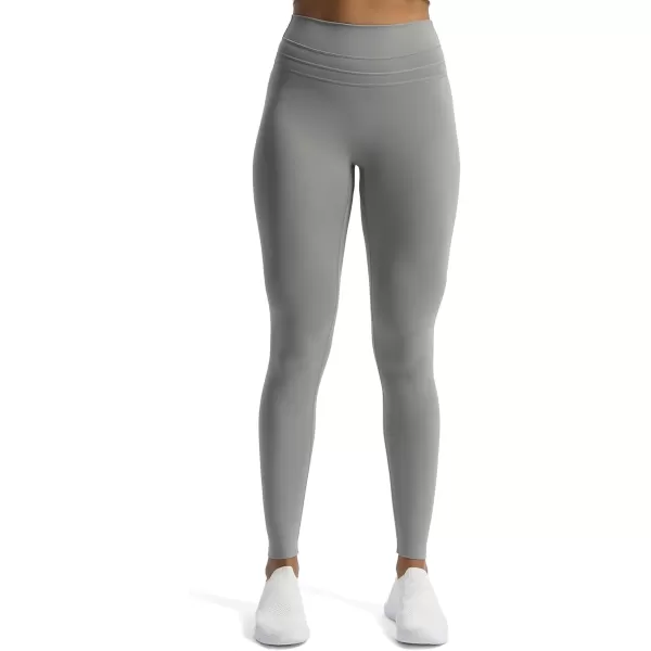 Aoxjox High Waisted Workout Leggings for Women Scrunch Tummy Control Luna Buttery Soft Yoga Pants 26quotGrey