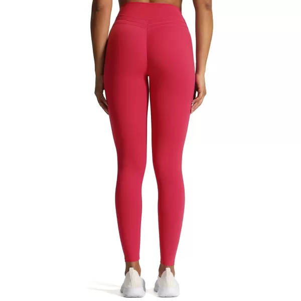 Aoxjox High Waisted Workout Leggings for Women Scrunch Tummy Control Luna Buttery Soft Yoga Pants 26quotLove Potion