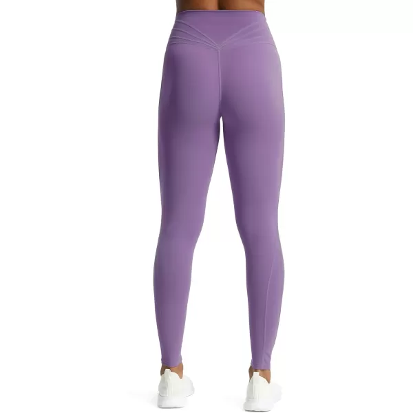 Aoxjox High Waisted Workout Leggings for Women Trinity Yoga Pants 265quotChive Blossom