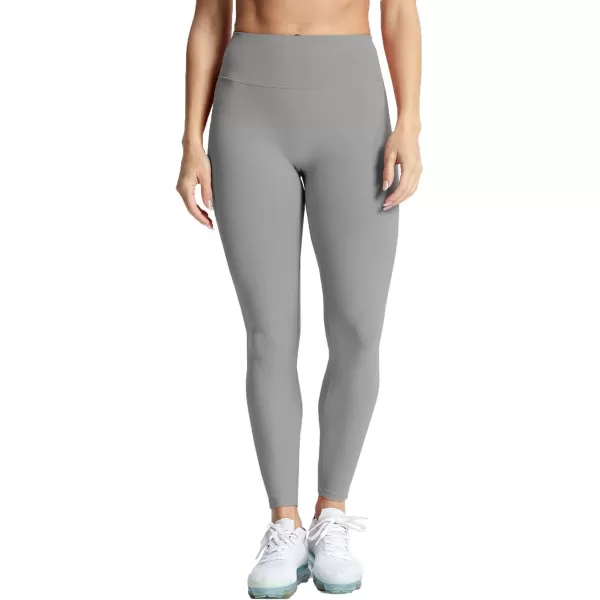 Aoxjox High Waisted Workout Leggings for Women Trinity Yoga Pants 265quotGrey