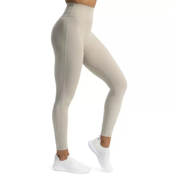 Aoxjox High Waisted Workout Leggings for Women Trinity Yoga Pants 265quotMink