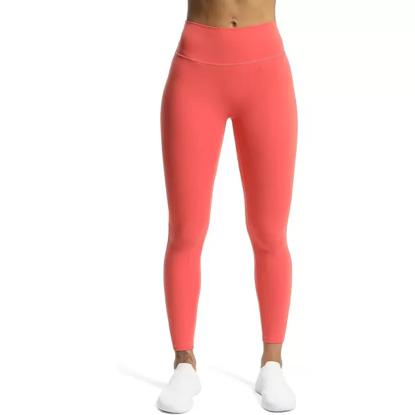 Aoxjox High Waisted Workout Leggings for Women Trinity Yoga Pants 265quotSpiced Coral