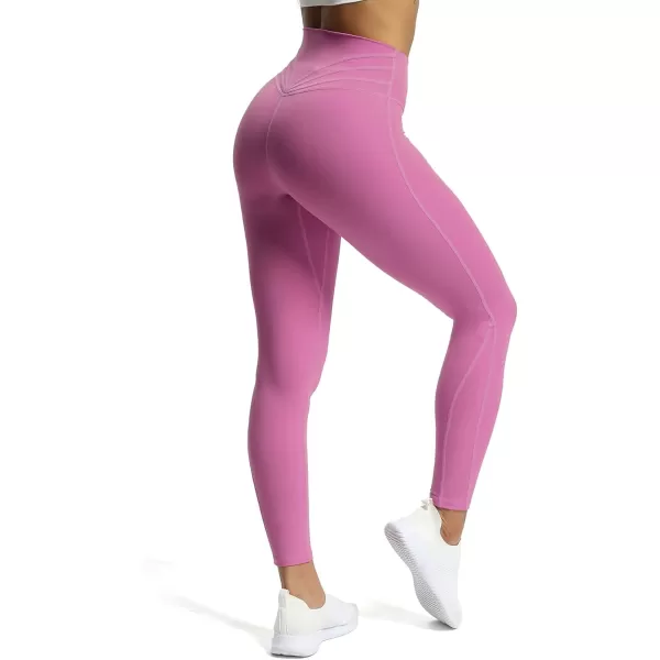 Aoxjox High Waisted Workout Leggings for Women Trinity Yoga Pants 265quotSpring Crocus