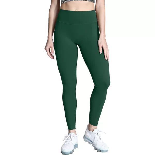 Aoxjox High Waisted Workout Leggings for Women Trinity Yoga Pants 265quotStorm Green