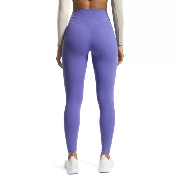 Aoxjox High Waisted Workout Leggings for Women Trinity Yoga Pants 265quotViolet