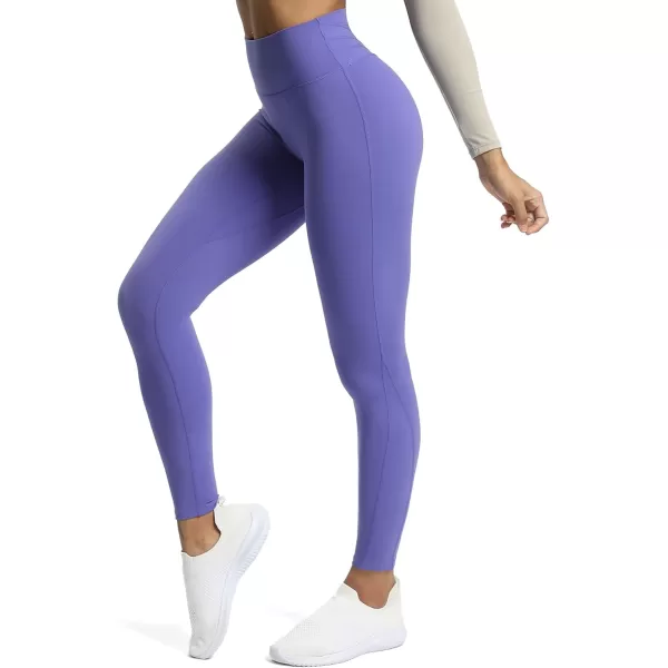 Aoxjox High Waisted Workout Leggings for Women Trinity Yoga Pants 265quotViolet
