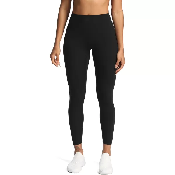 Aoxjox High Waisted Workout Leggings for Women Tummy Control Buttery Soft Yoga Metamorph Deep V Pants 26quotBlack 3 Pieces Pack
