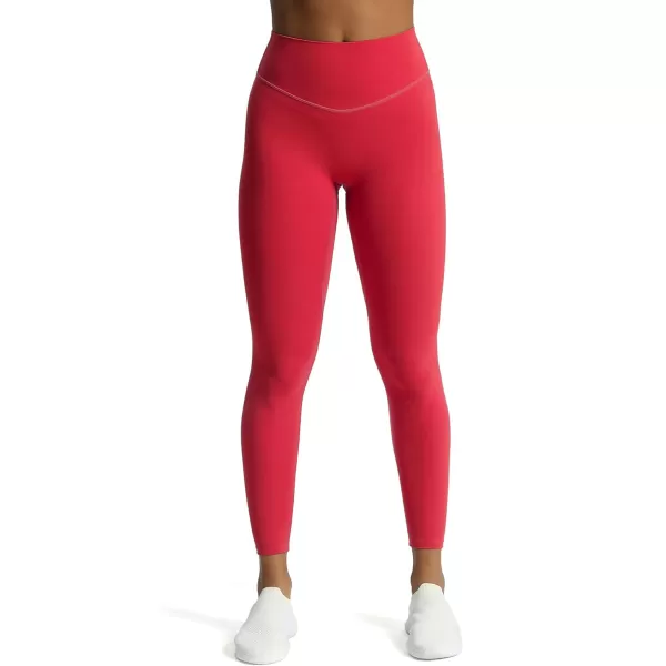 Aoxjox High Waisted Workout Leggings for Women Tummy Control Buttery Soft Yoga Metamorph Deep V Pants 26quotLove Potion