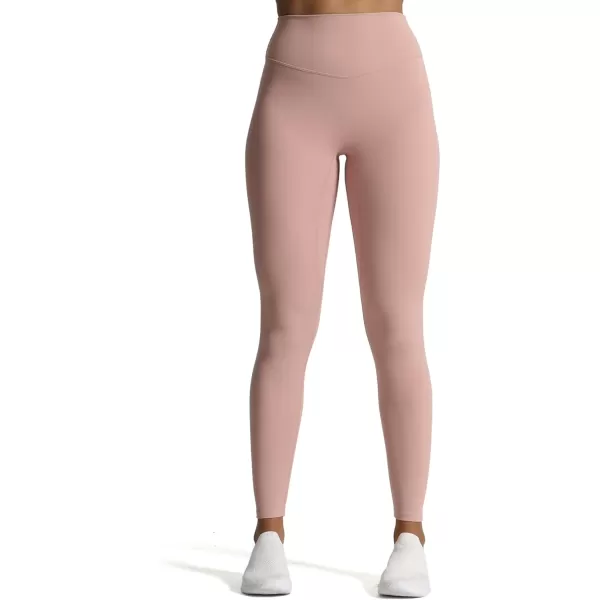Aoxjox High Waisted Workout Leggings for Women Tummy Control Buttery Soft Yoga Metamorph Deep V Pants 26quotWoodrose