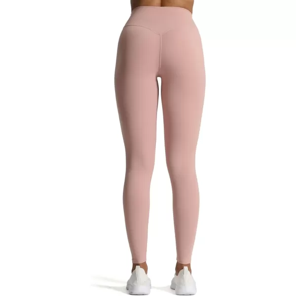Aoxjox High Waisted Workout Leggings for Women Tummy Control Buttery Soft Yoga Metamorph Deep V Pants 26quotWoodrose