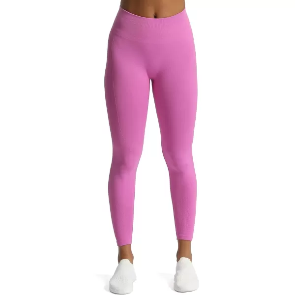 Aoxjox Workout Seamless Leggings for Women High Waisted Fitness Yoga Contour Sculpt LeggingsSpring Crocus