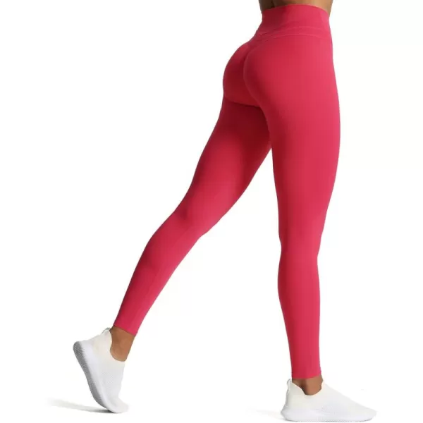 Aoxjox High Waisted Workout Leggings for Women Scrunch Tummy Control Luna Buttery Soft Yoga Pants 26quotLove Potion