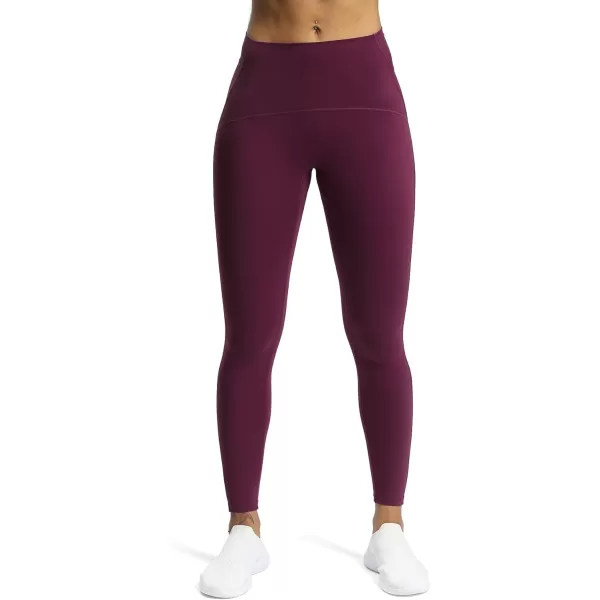 Aoxjox High Waisted Workout Leggings for Women Tummy Control High Rise Scrunch Buttery Soft Scarlett Yoga Pants 27quotDark Purple