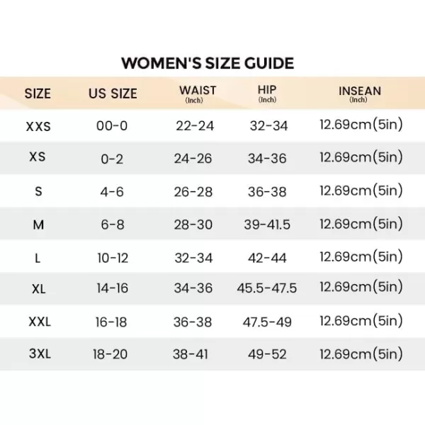 Aoxjox Biker Workout Shorts Women with Pocket Legend Tummy Control High Waisted Exercise Athletic Gym Running Yoga Shorts 5quotDandelion Brown