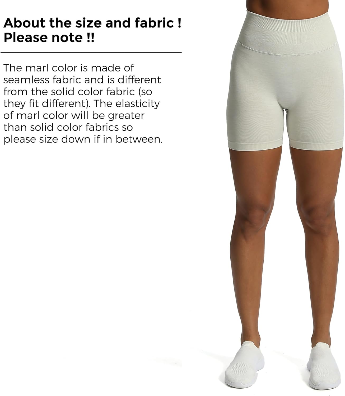 Aoxjox Metamorph Workout Biker Shorts for Women Tummy Control High Waisted Athletic Gym Running Deep V Yoga Shorts 6quotGreen Tint Marl