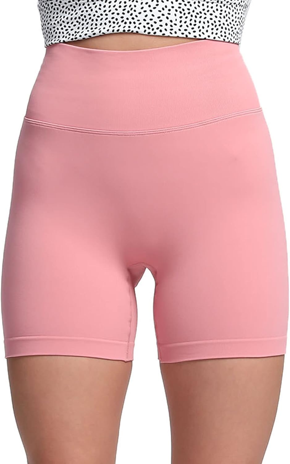 Aoxjox Scrunch Workout Shorts for Women Seamless TieDye Butt Lifting Short Gym Running Active Exercise Fitness Yoga Shorts2 Pink Thin Scrunch Version