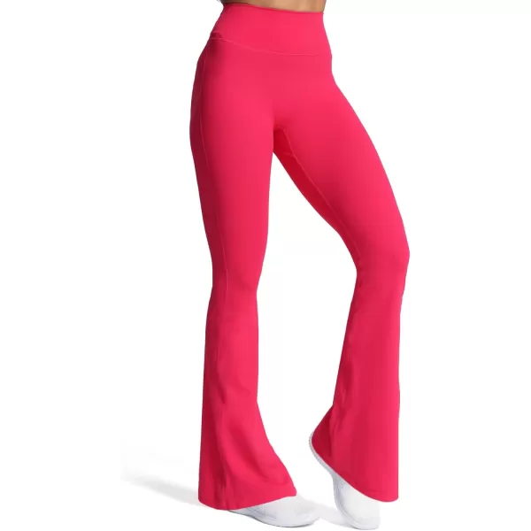 Aoxjox Flare Leggings for Women Trinity Tummy Control High Waisted Wide Leg Yoga PantsLove Potion