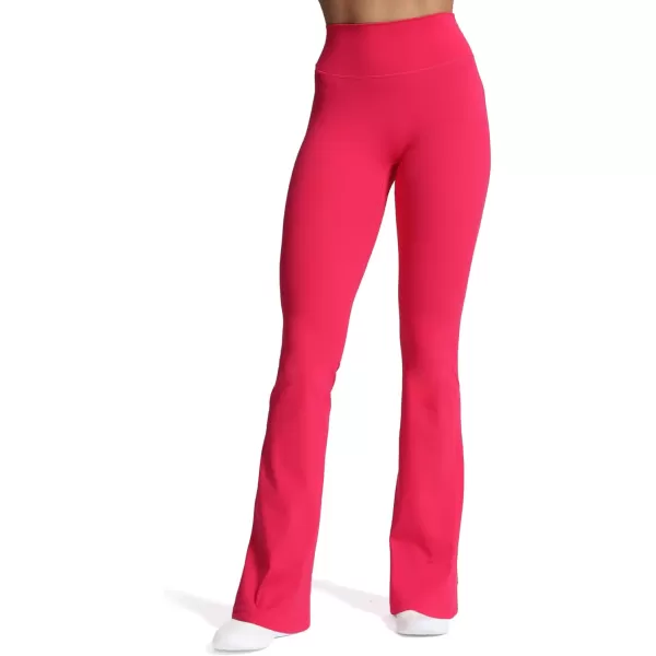 Aoxjox Flare Leggings for Women Trinity Tummy Control High Waisted Wide Leg Yoga PantsLove Potion