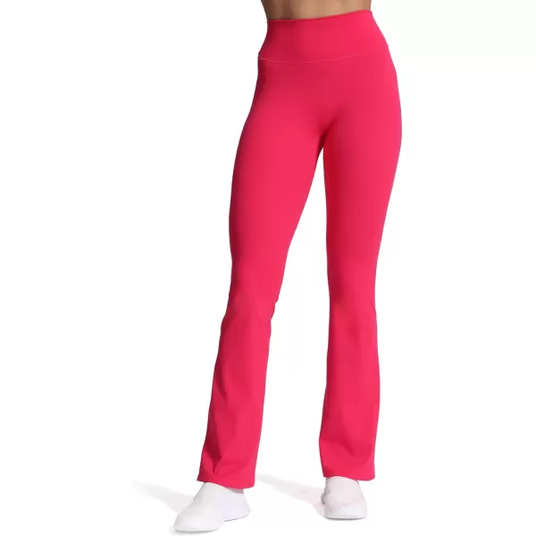 Aoxjox Flare Leggings for Women Trinity Tummy Control High Waisted Wide Leg Yoga PantsLove Potion