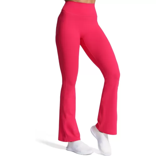 Aoxjox Flare Leggings for Women Trinity Tummy Control High Waisted Wide Leg Yoga PantsLove Potion