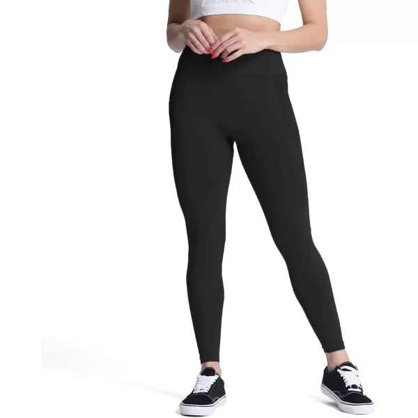 Aoxjox Seamless Scrunch Legging for Women Asset Tummy Control Workout Gym Fitness Sport Active Yoga Pants 22A Black