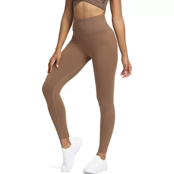 Aoxjox Womens Scrunch Butt Lifting Seamless Leggings Booty High Waisted Workout Yoga PantsA Coffee