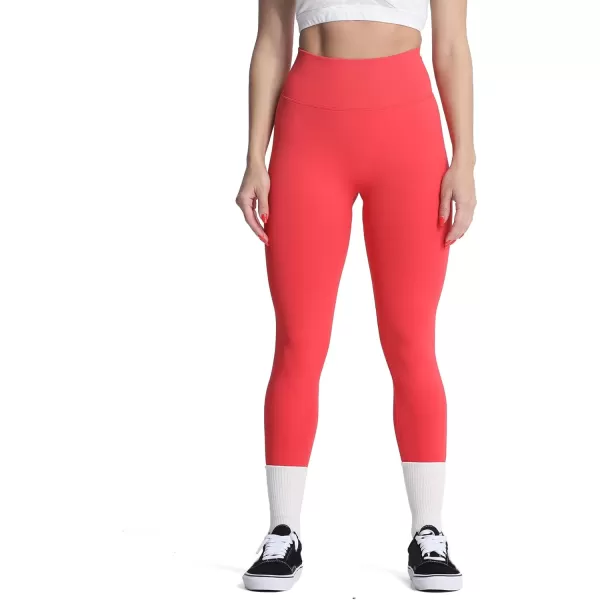 Aoxjox Womens Scrunch Butt Lifting Seamless Leggings Booty High Waisted Workout Yoga PantsA Peach Pink