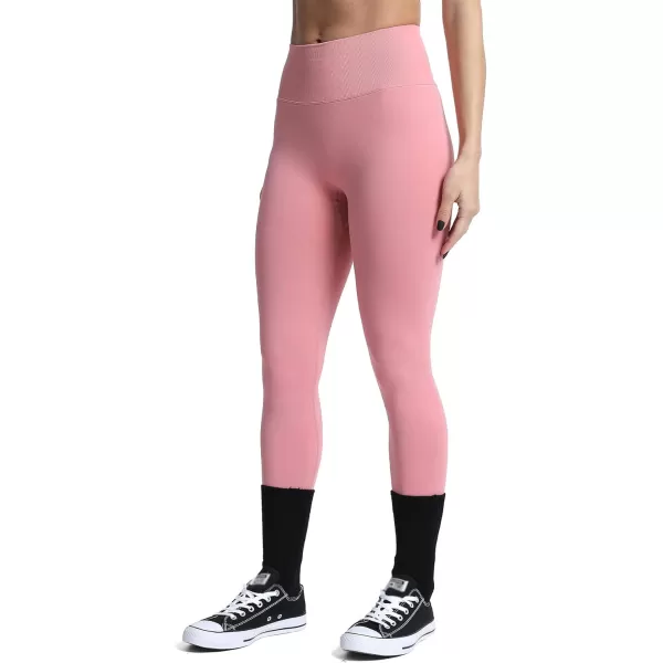 Aoxjox Womens Scrunch Butt Lifting Seamless Leggings Booty High Waisted Workout Yoga PantsA Pink