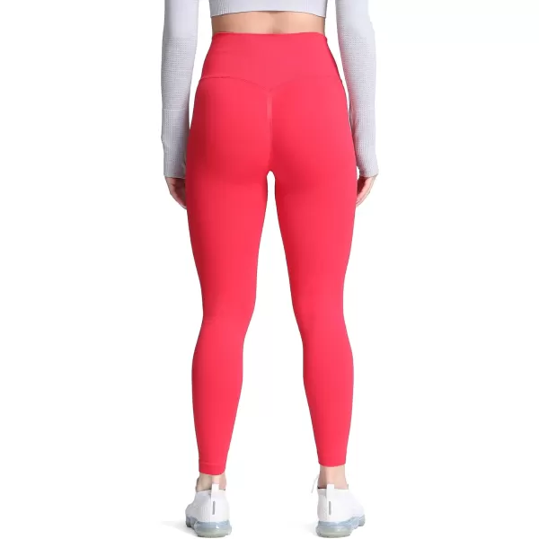 Aoxjox Womens Scrunch Butt Lifting Seamless Leggings Booty High Waisted Workout Yoga PantsRed