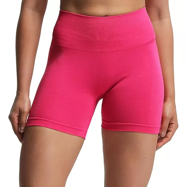 Aoxjox Scrunch Workout Shorts for Women Seamless Asset Butt Lifting Short Gym Running Active Exercise Fitness Yoga Shorts 5quotBeetroot Purple