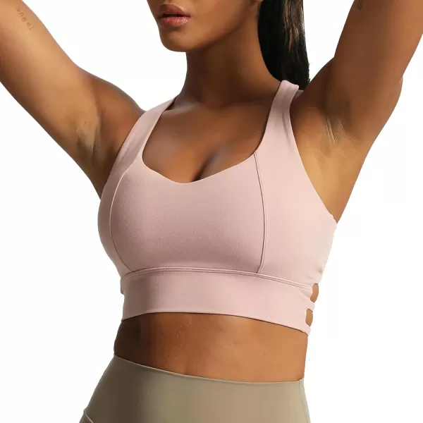 Aoxjox Womens Workout Sports Bras Racerback Training Gym Chrissy Cross Bra Yoga Crop Tank TopWoodrose