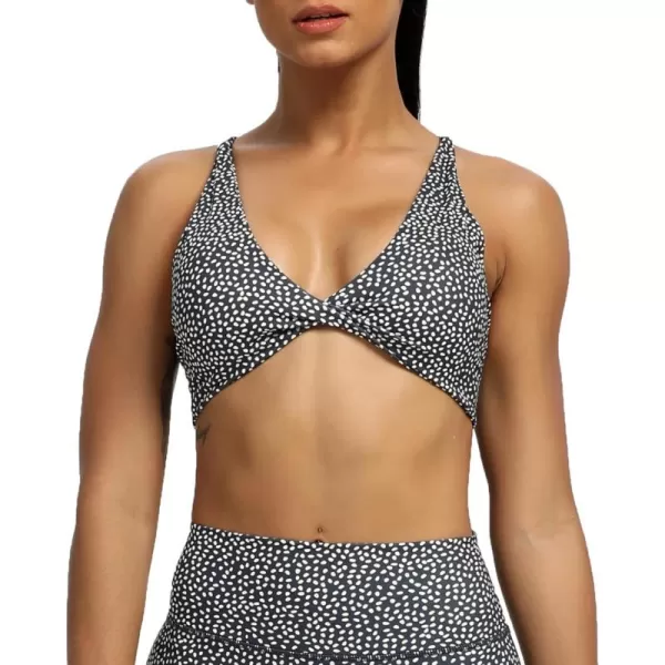 Blueberry Dot Print