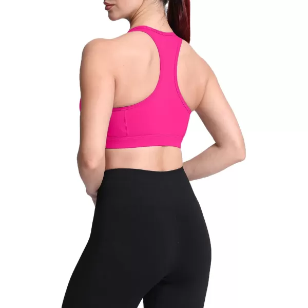 imageAoxjox Twist Sports Bras for Women Workout Fitness Training Elegance V Neck Racerback Yoga Crop Tank TopRose Red