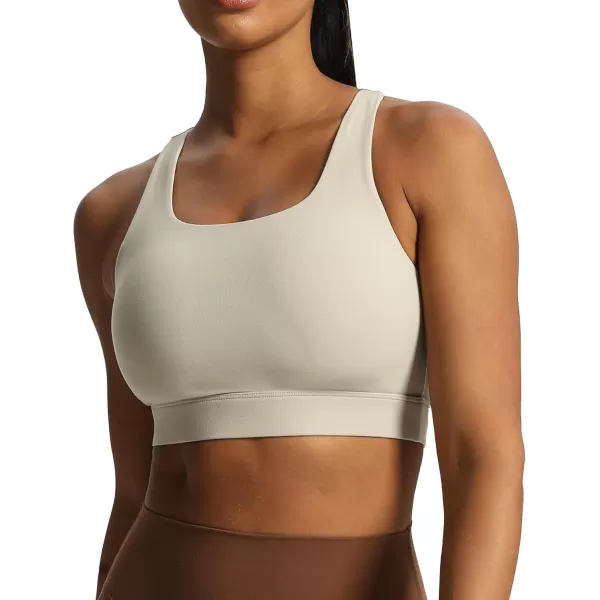 imageAoxjox Womens Workout Sports Bras High Impact Fitness Backless Padded Training Gym Khloe Bra Yoga Crop Tank TopMink