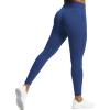 imageAoxjox High Waisted Workout Leggings for Women GEO Compression Tummy Control Gym Buttery Soft Yoga PantsBellwether Blue