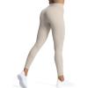 imageAoxjox High Waisted Workout Leggings for Women GEO Compression Tummy Control Gym Buttery Soft Yoga PantsMink