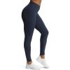imageAoxjox High Waisted Workout Leggings for Women GEO Compression Tummy Control Gym Buttery Soft Yoga PantsNavy