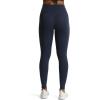 imageAoxjox High Waisted Workout Leggings for Women GEO Compression Tummy Control Gym Buttery Soft Yoga PantsNavy
