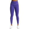 imageAoxjox Workout Leggings for Women High Waisted Exercise Athletic Gym Fitness Yoga Lined PantsDeep Blue Paisley Purple