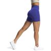 imageAoxjox Workout Seamless Biker Shorts for Women High Waisted Exercise Athletic Gym Fitness Yoga Contour Sculpt ShortBluing
