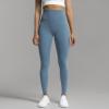 imageAoxjox High Waisted Workout Leggings for Women Trinity Yoga PantsA Steel Blue