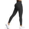 imageAoxjox High Waisted Workout Leggings for Women Trinity Yoga PantsBlack 3 Pieces Pack
